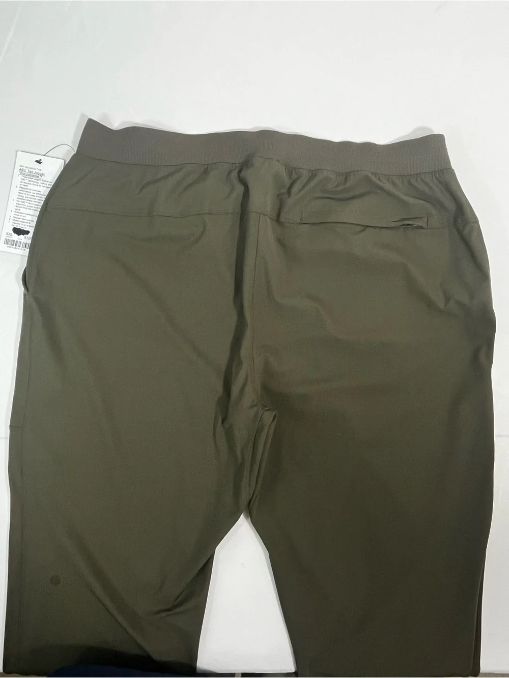 TALL Lululemon ABC Warpstreme Joggers Men XXLT 32” inseam Dk Olive LM5BKRT
